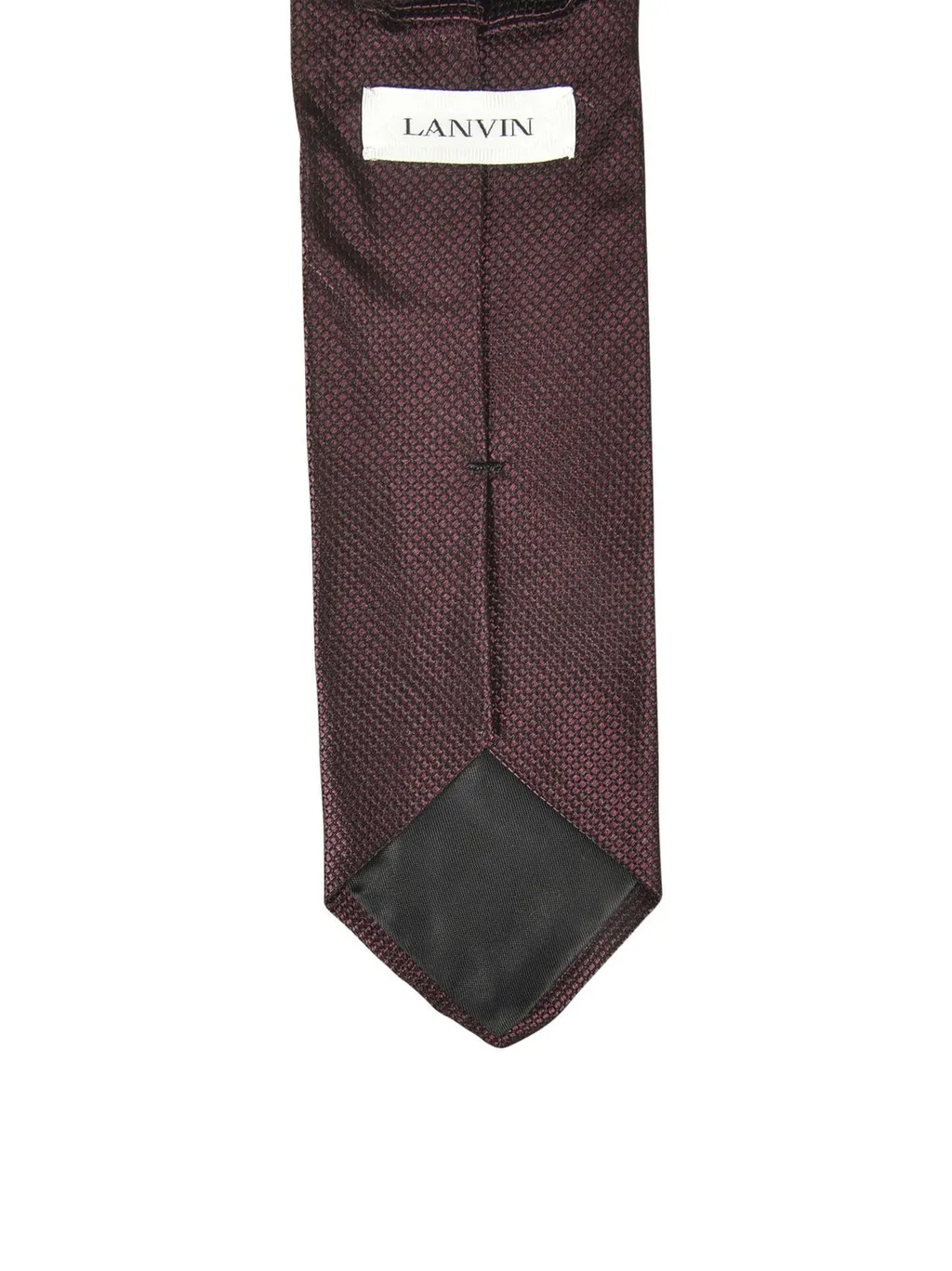 Lanvin Plain Pique Tie