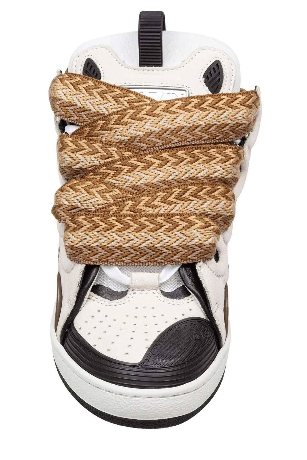 Lanvin Curb Lace-Up Sneakers