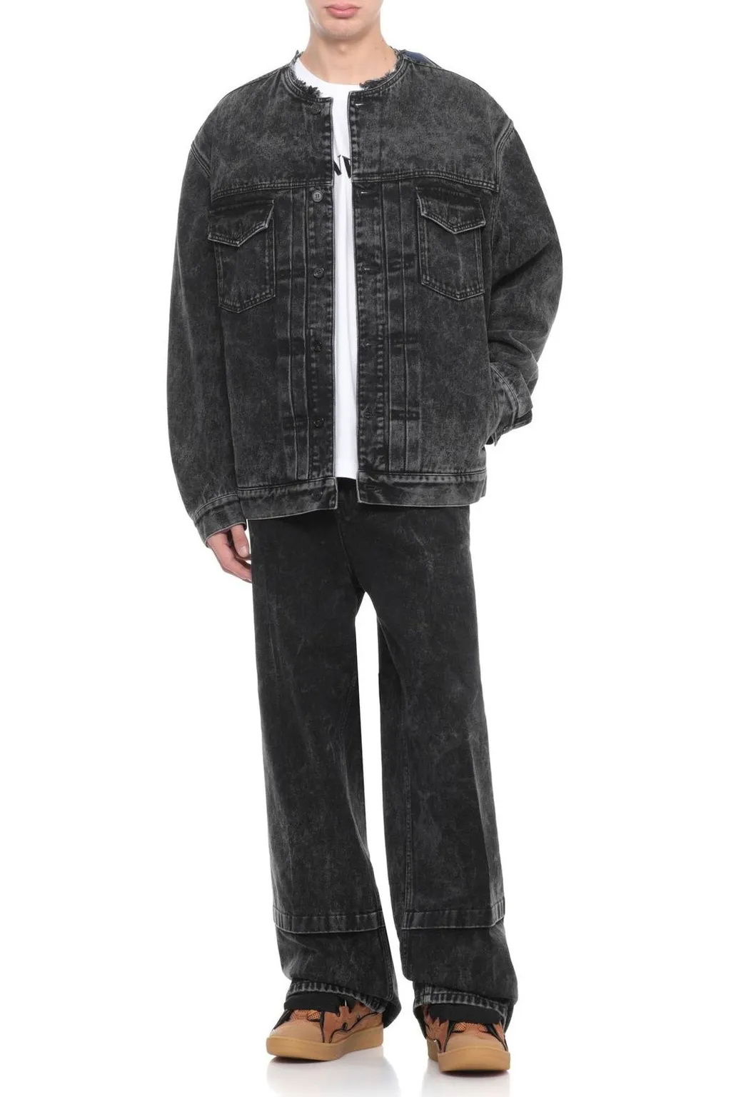 Lanvin Long-Sleeved Crewneck Jacket