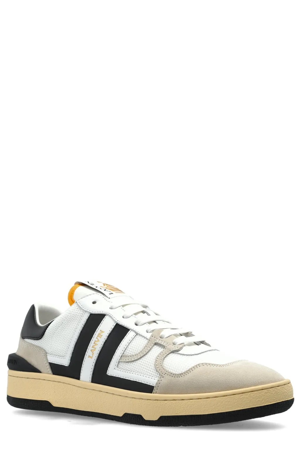 Lanvin Clay Colour-Block Panelled Sneakers