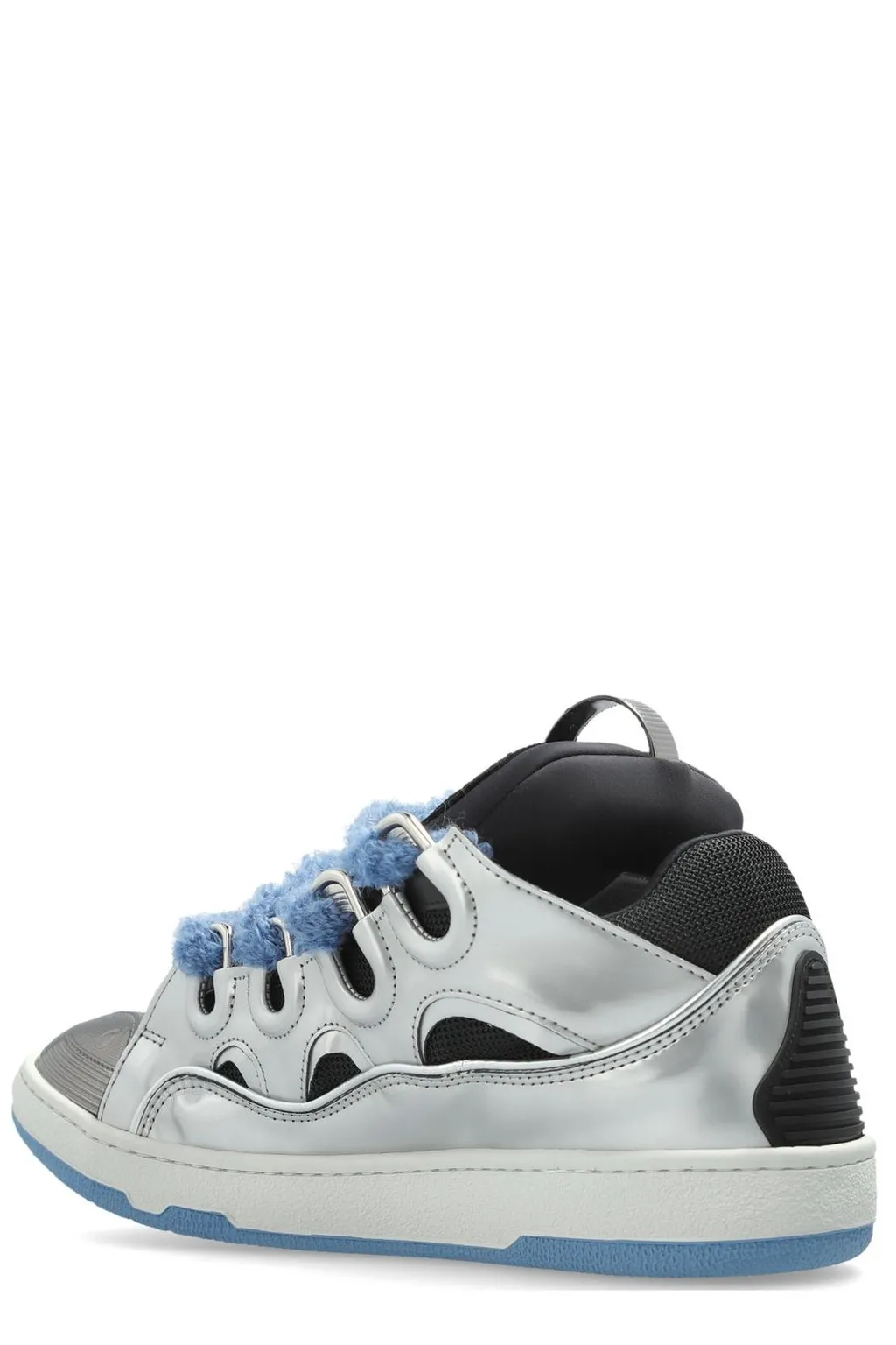 Lanvin Rope-Lace Cut-Out Sneakers
