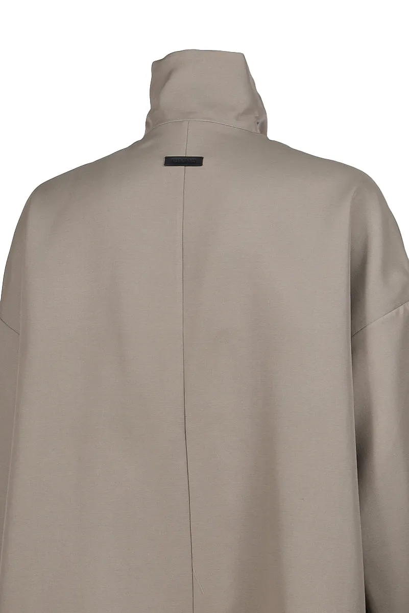 High Neck Jacket /Dusty Beige