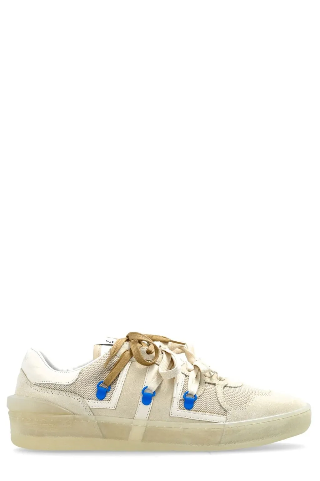 Lanvin Clay Lace-Up Sneakers