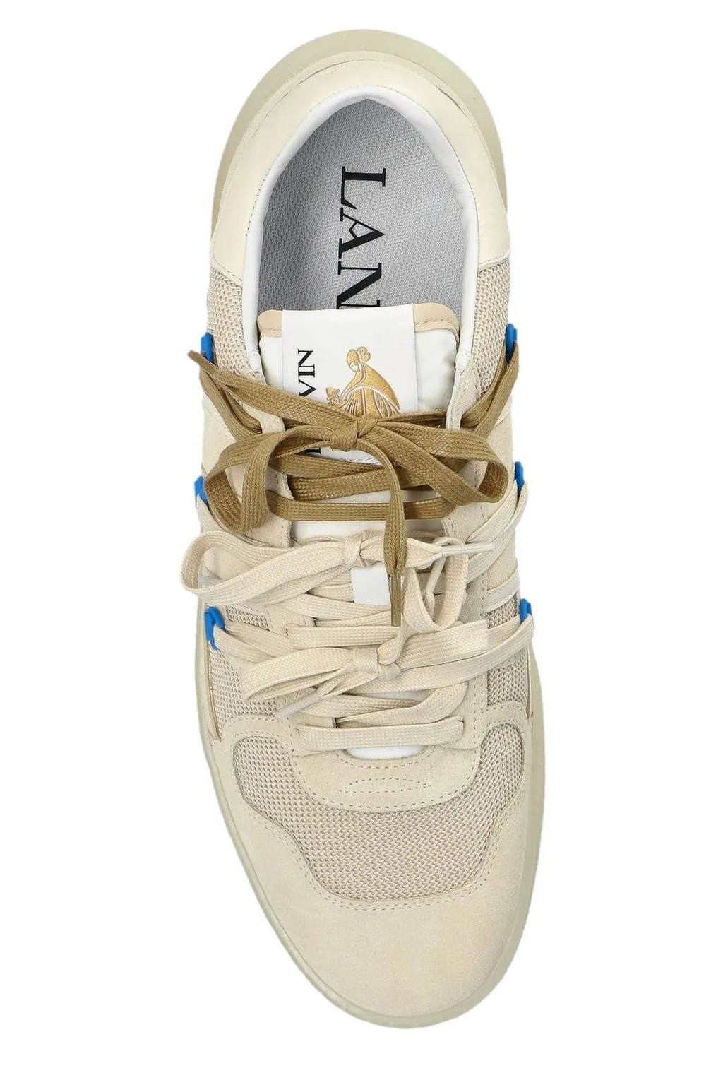 Lanvin Clay Lace-Up Sneakers