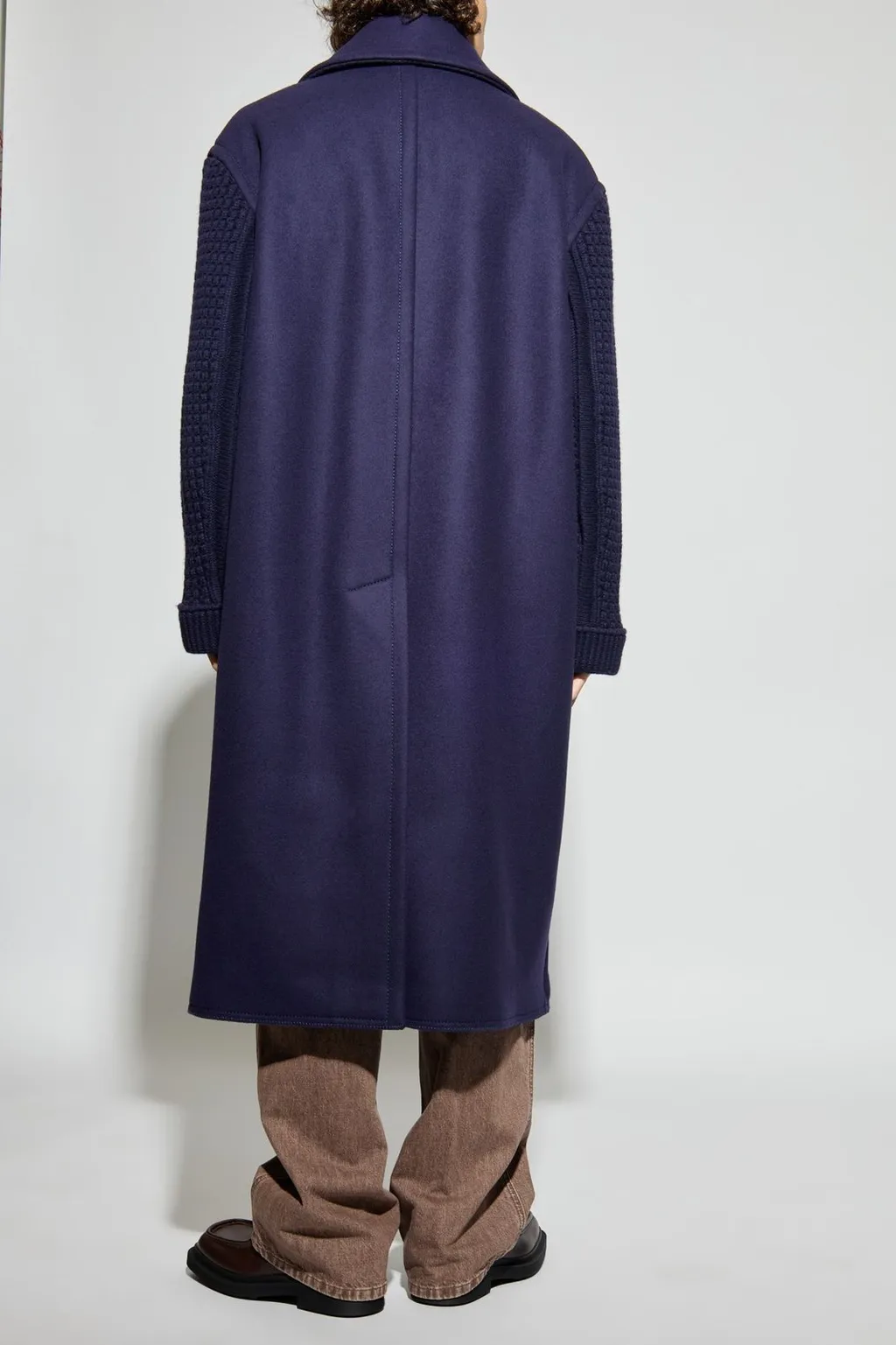 Lanvin Double Breasted Long Sleeved Coat