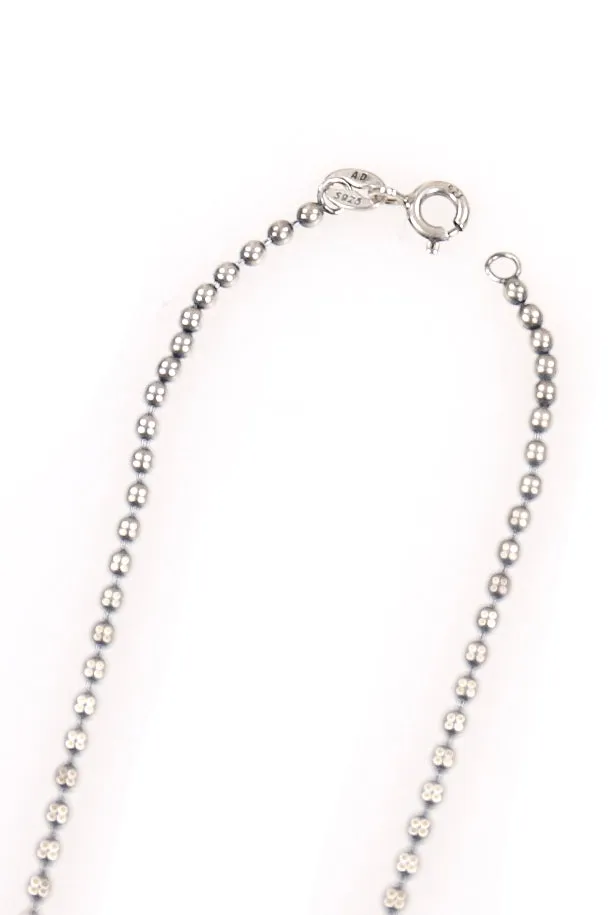 Sterling Silver Scissor Necklace / Sil