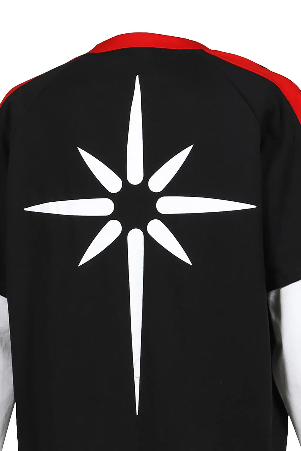 Baseball Longsleeve Polo / Blk
