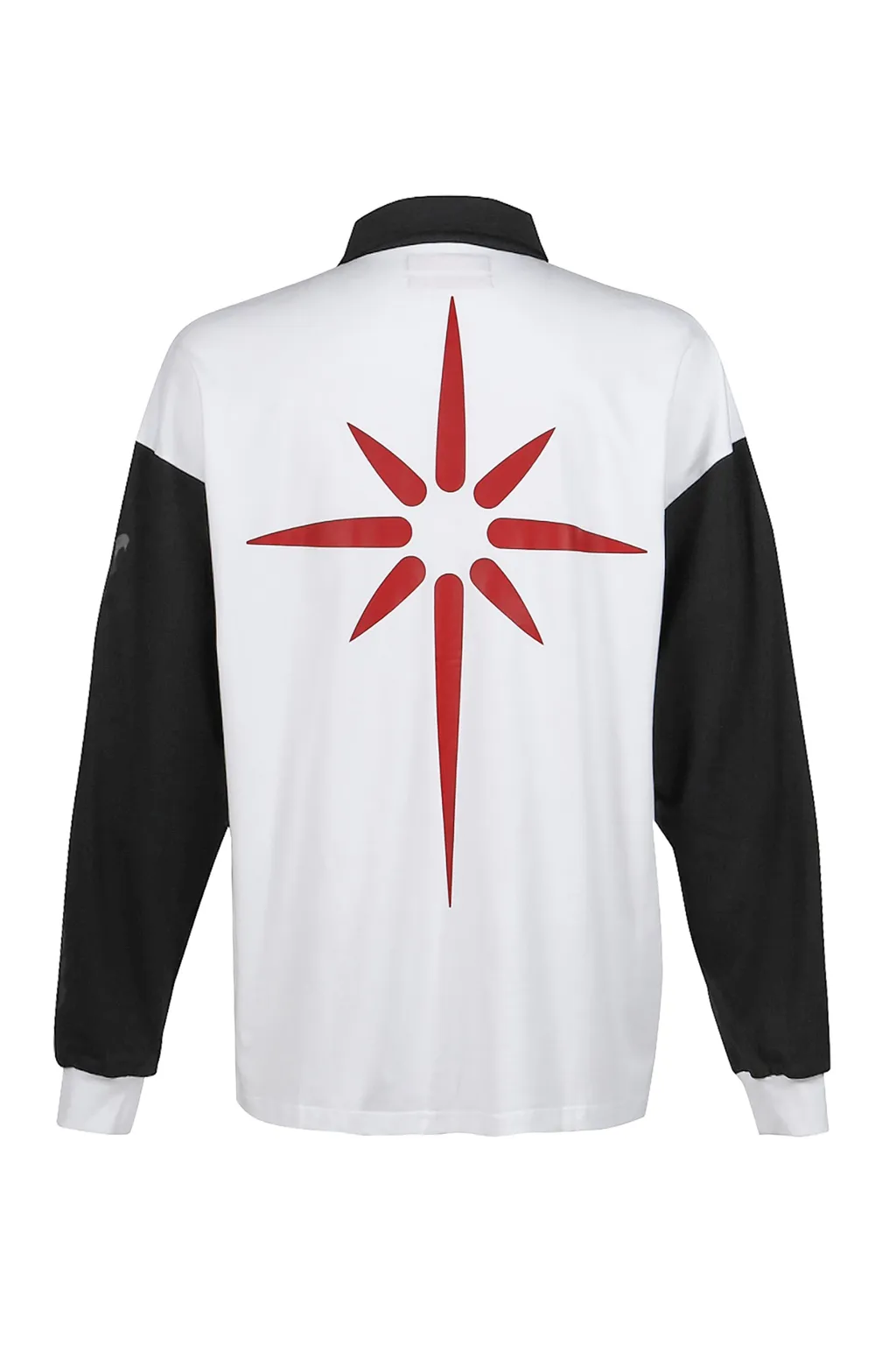 Rugby Long Sleeve Polo / White