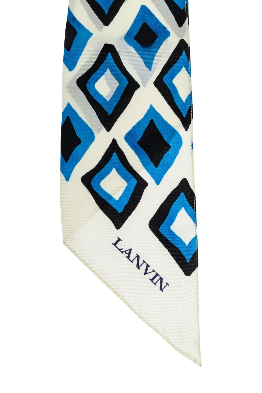 Lanvin Printed Satin Scarf