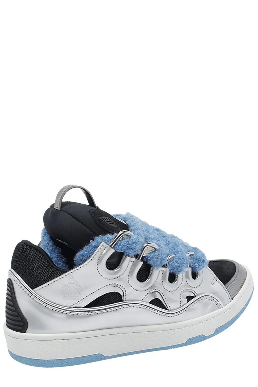 Lanvin Curb Lace-Up Sneakers