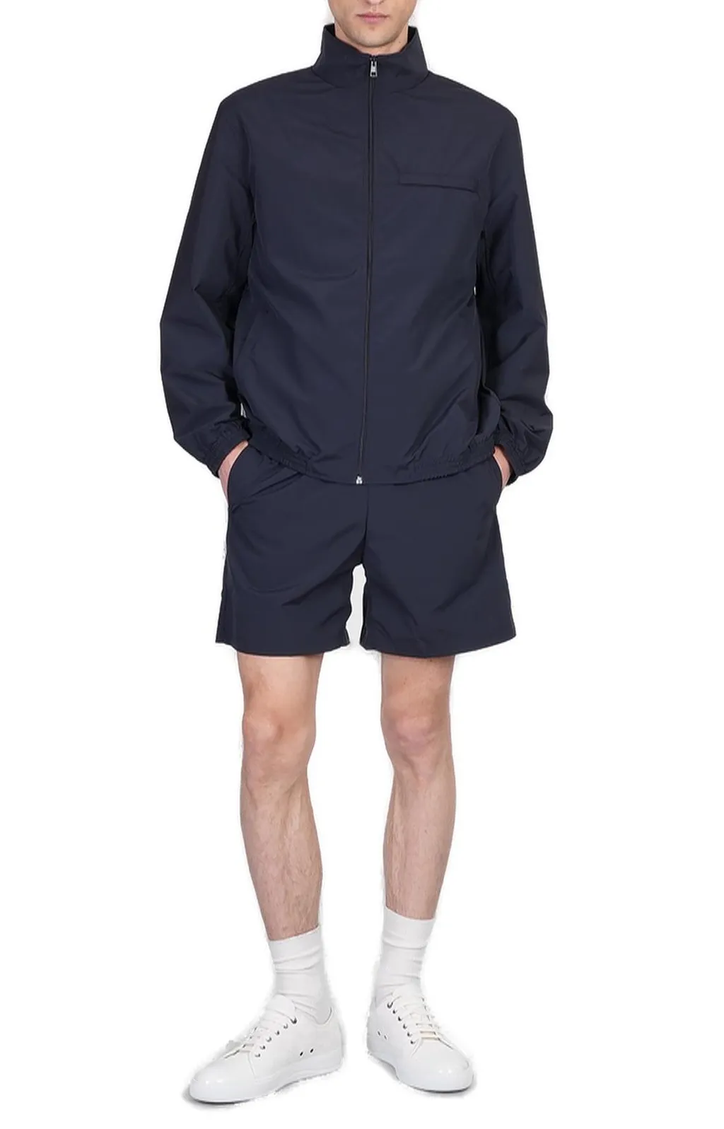 Lanvin Logo Patch Casual Jacket