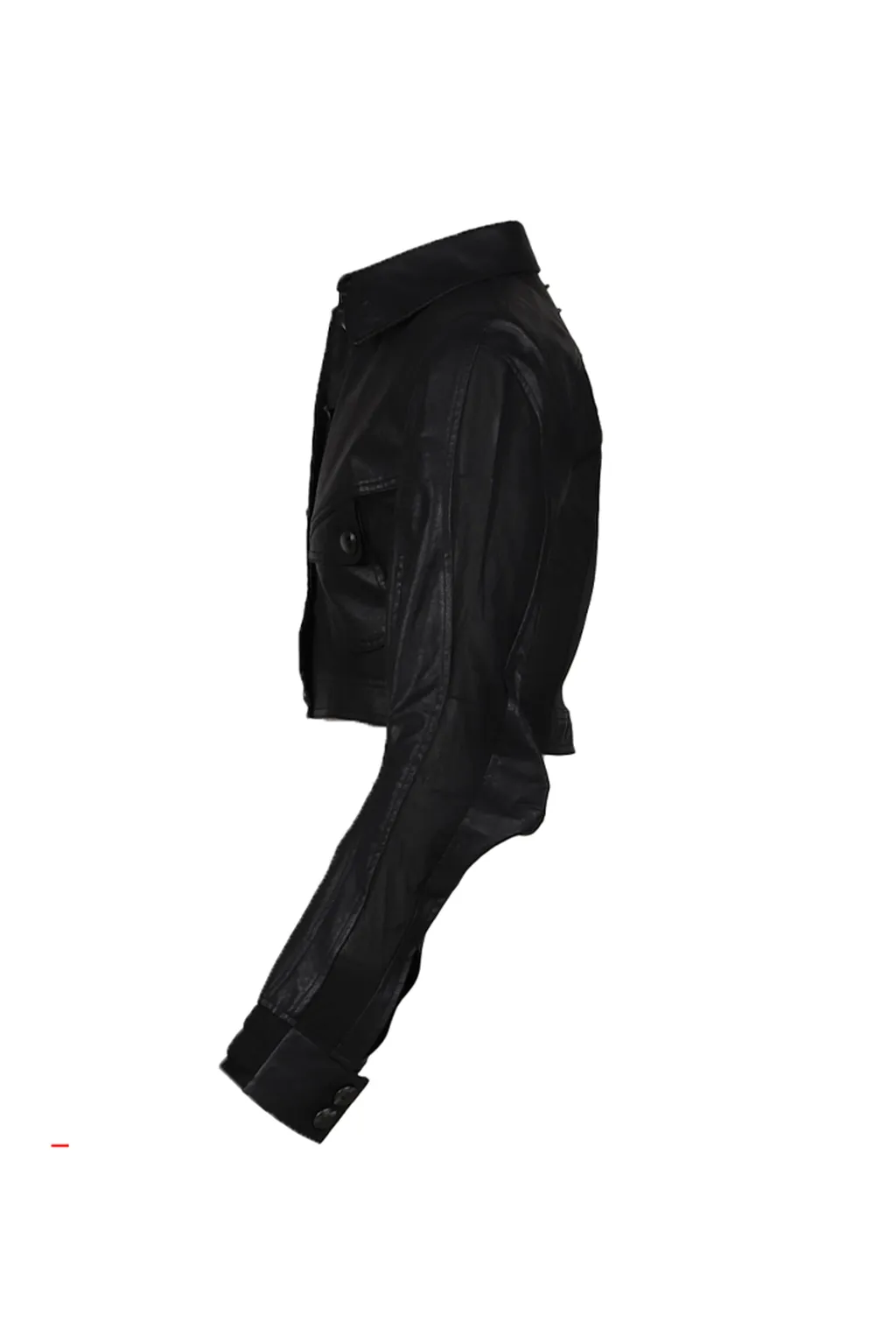 Mould[A/C] Cropped Trucket Jacket / Blk