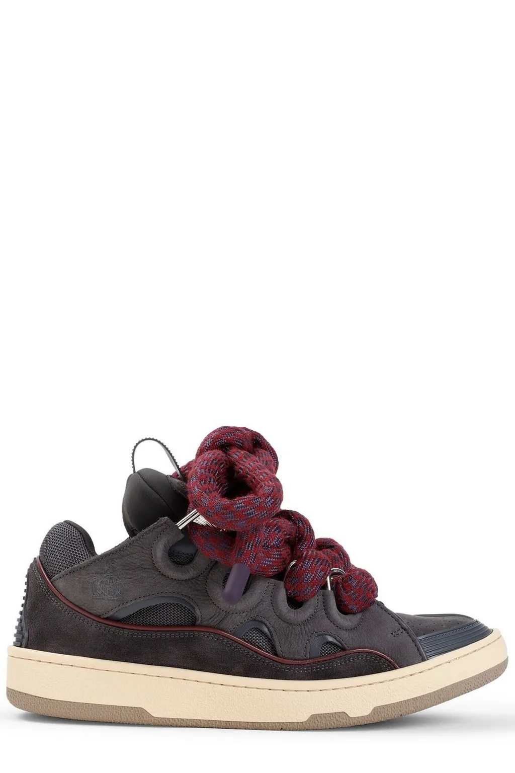 Lanvin Curb Lace-Up Sneakers
