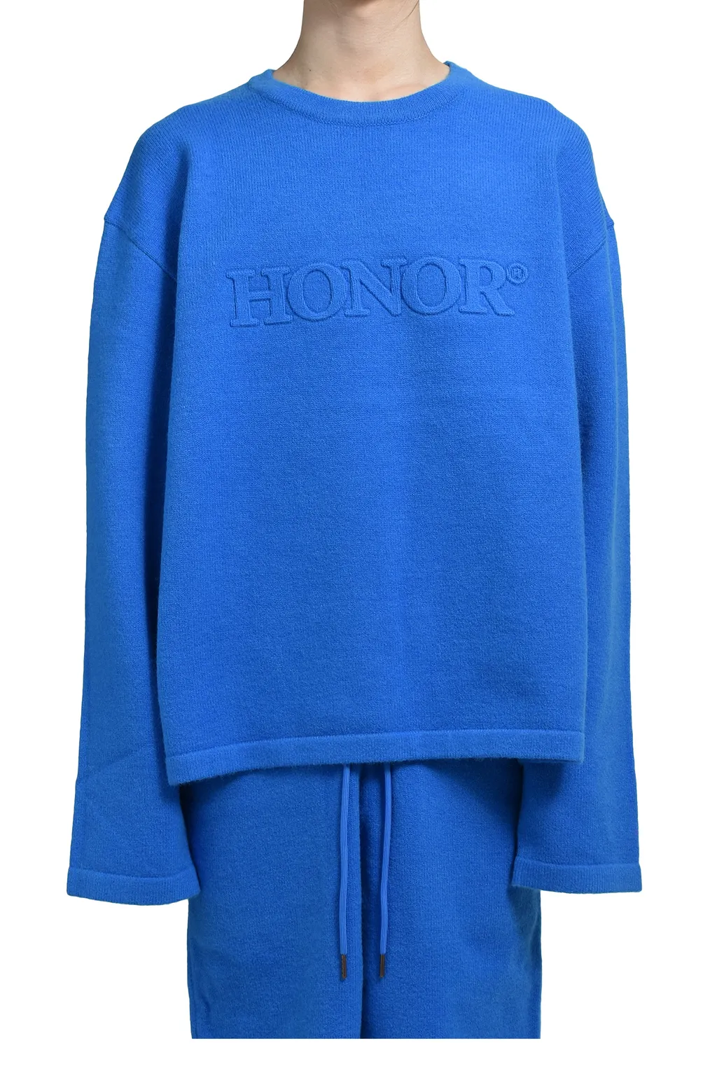 Honor Knit Sweater / Blu