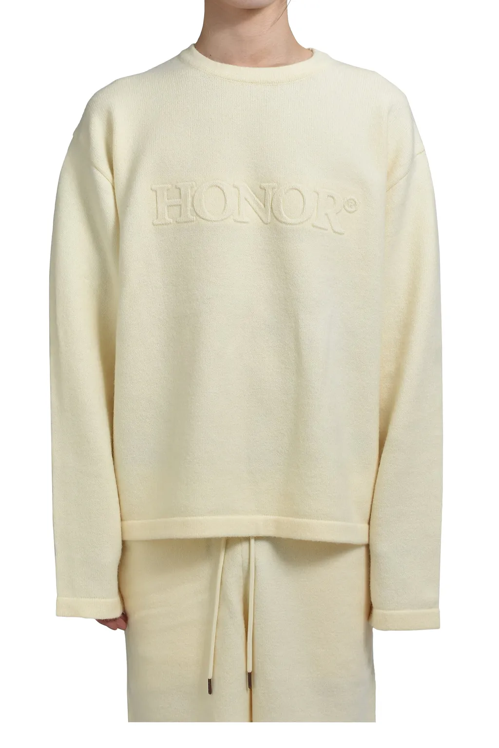 Honor Knit Sweater / Crm