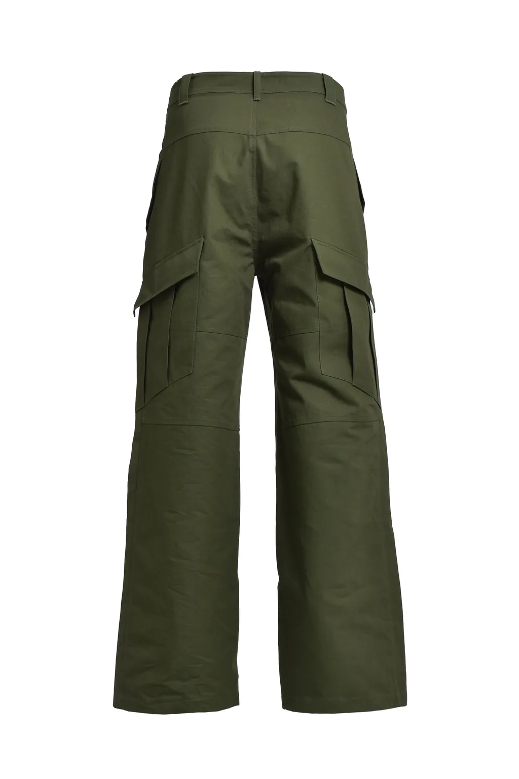 3-Way Zip Cargo Trousers / Army Grn