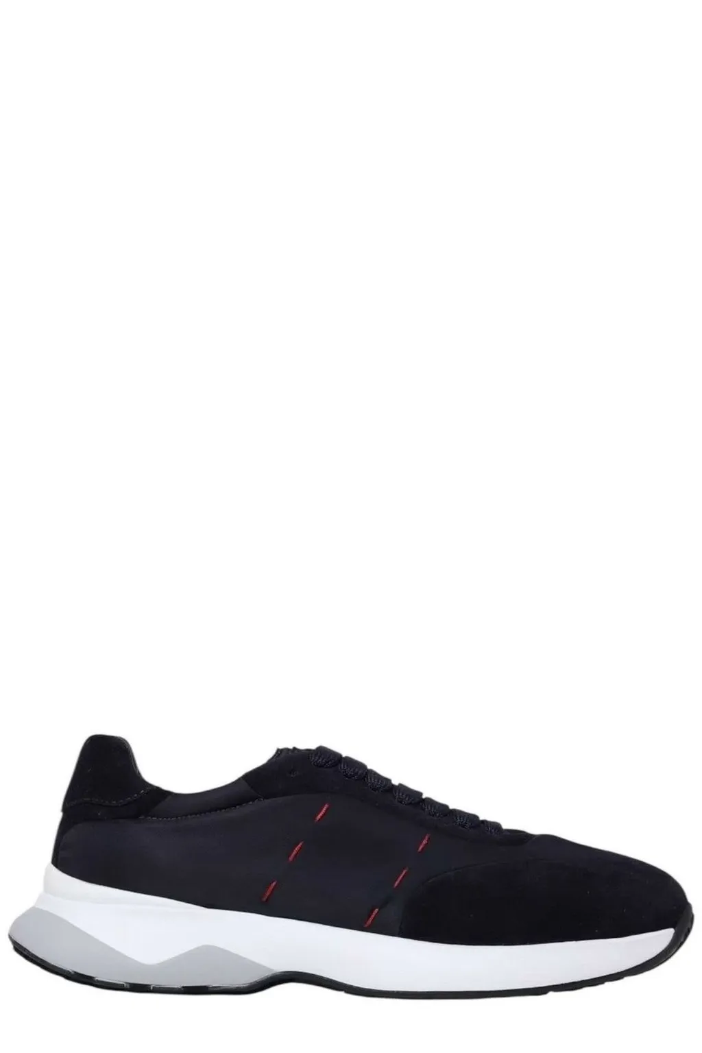 Kiton Embroidered Running Sneakers