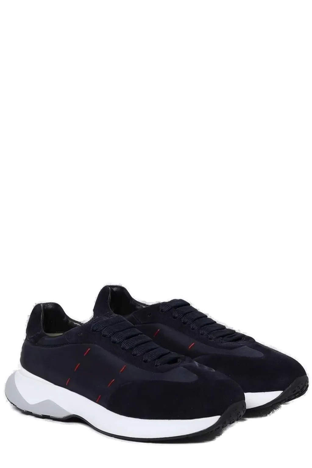 Kiton Embroidered Running Sneakers