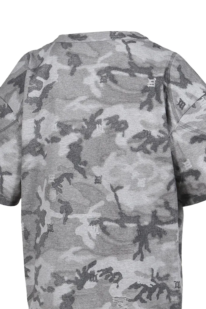 Venice Power Shoulder T-Shirt / Mlc