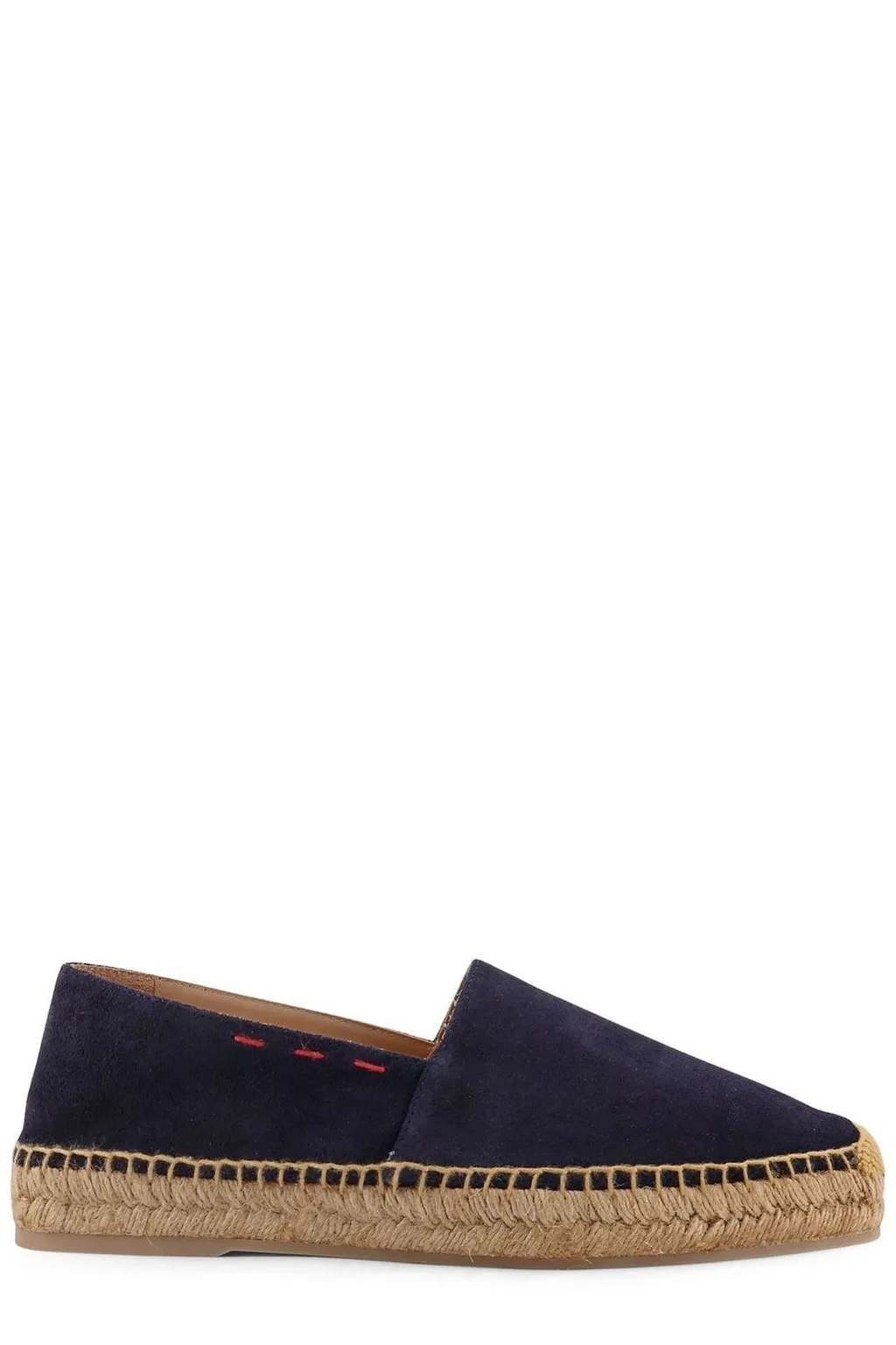 Kiton Square-Toe Slip-On Espadrilles