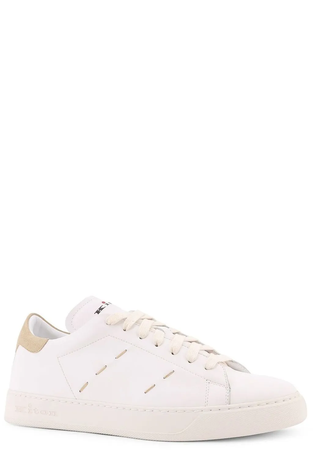 Kiton Logo Printed Low-Top Sneakers