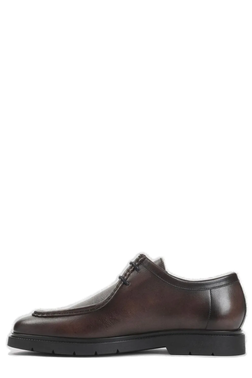 Kiton Embossed Stitch Sneakers