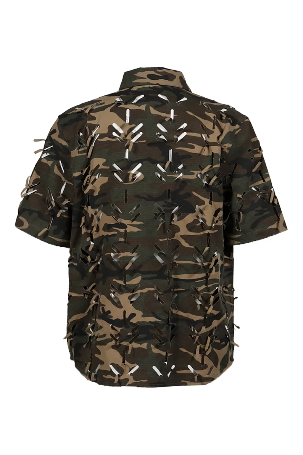 Laser Slashed Shirts / Camo