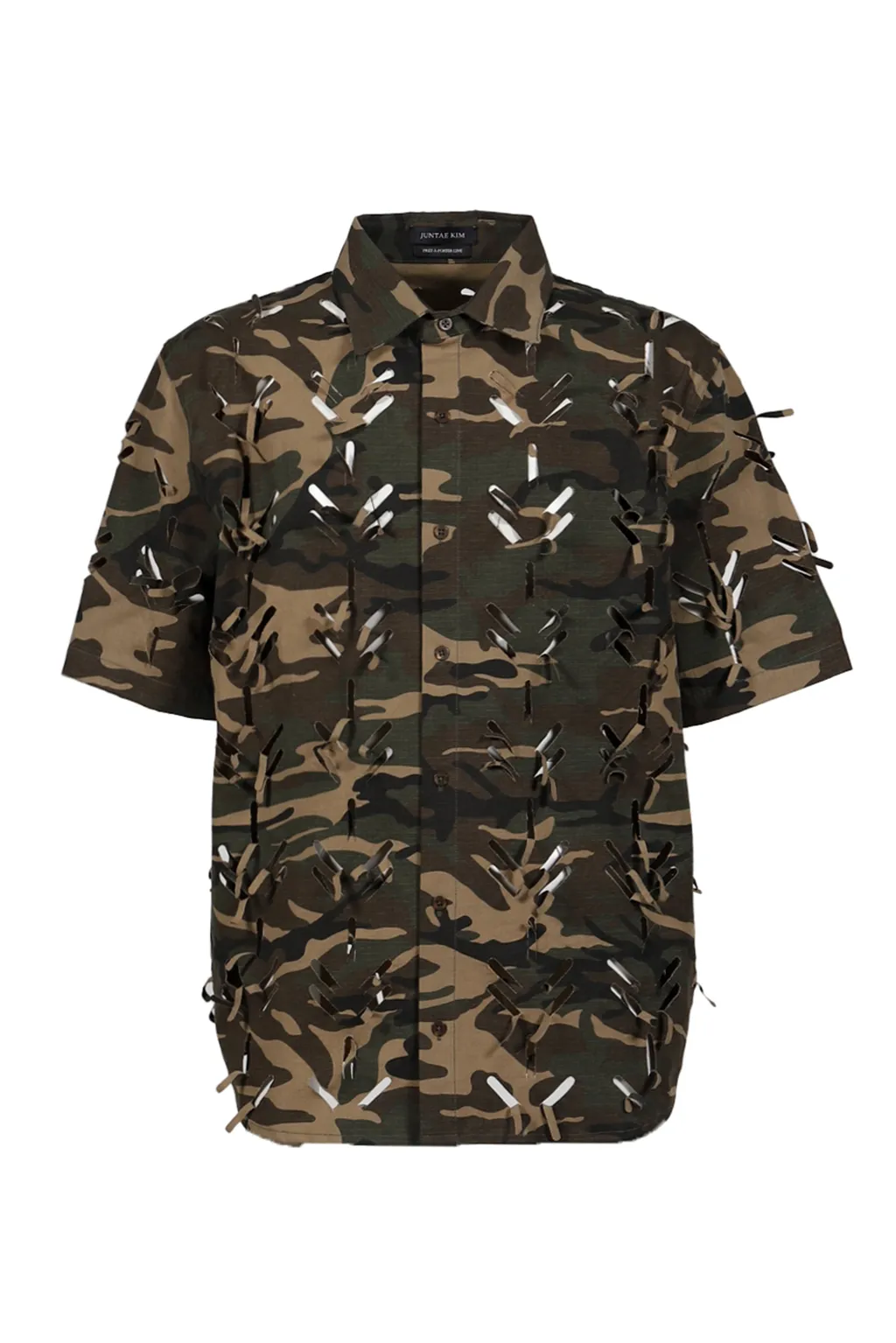 Laser Slashed Shirts / Camo
