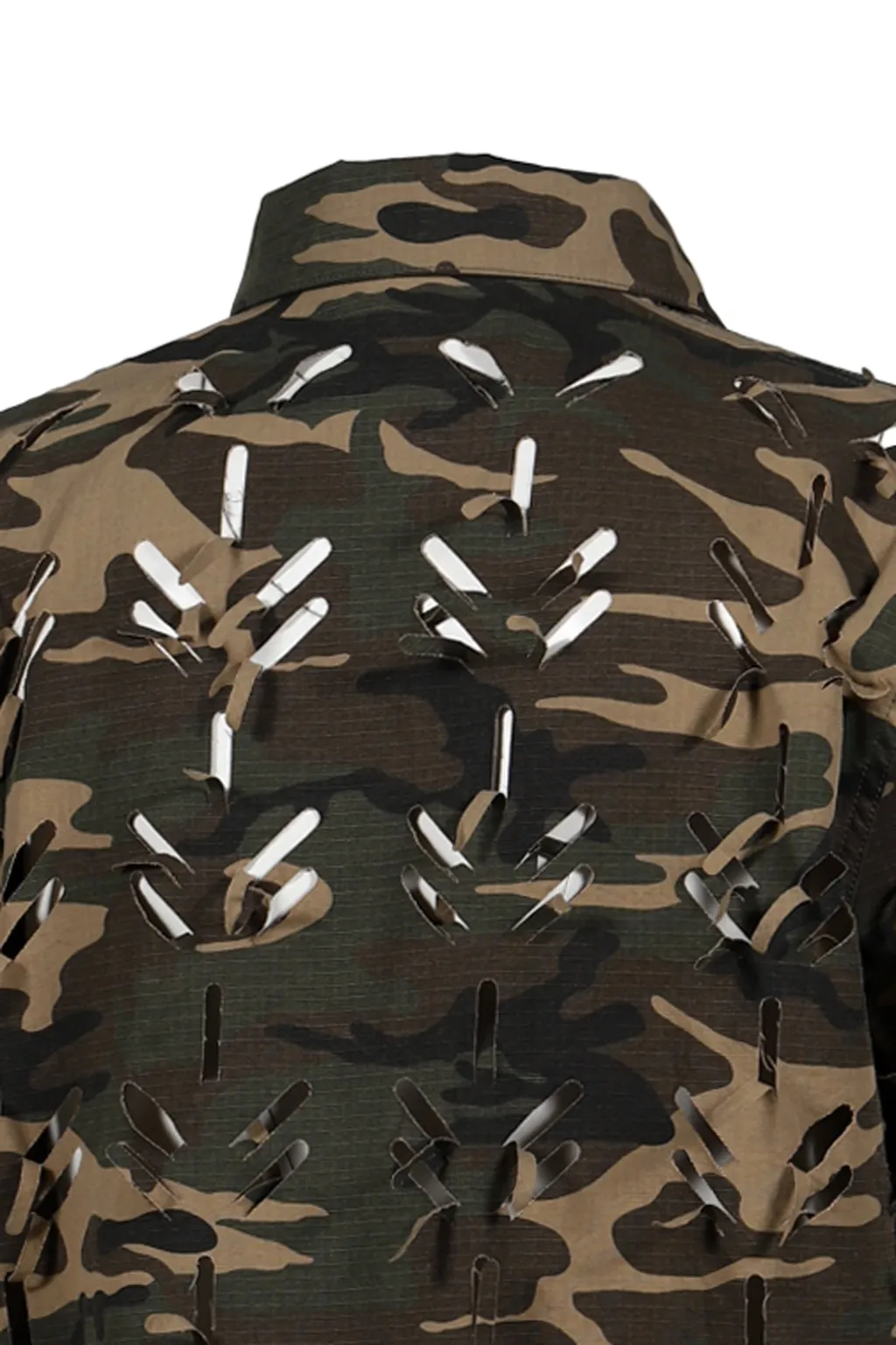 Laser Slashed Shirts / Camo