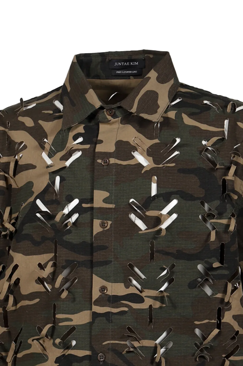 Laser Slashed Shirts / Camo