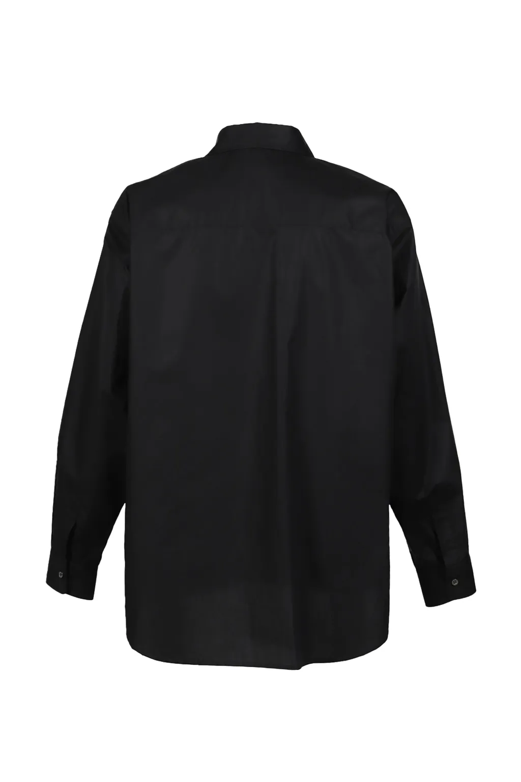 Damon - Popeline Shirt / Black