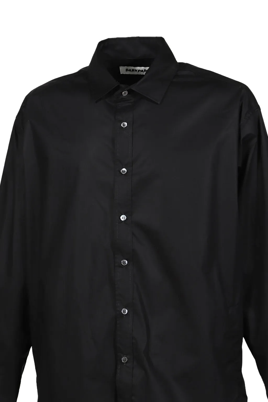 Damon - Popeline Shirt / Black