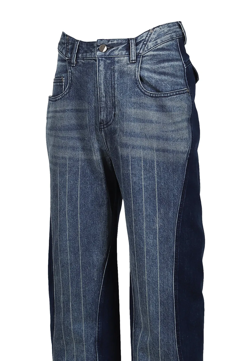 Semi-Oversized Fit Denim Jeans / Ind