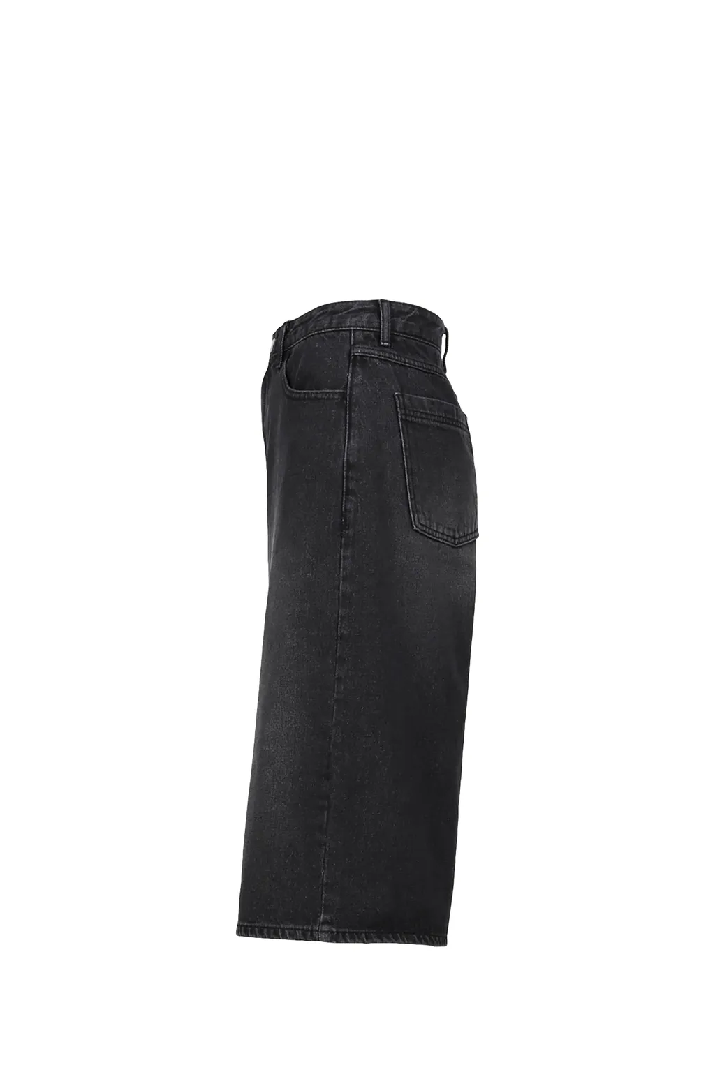 Bermuda Denim Shorts / Black