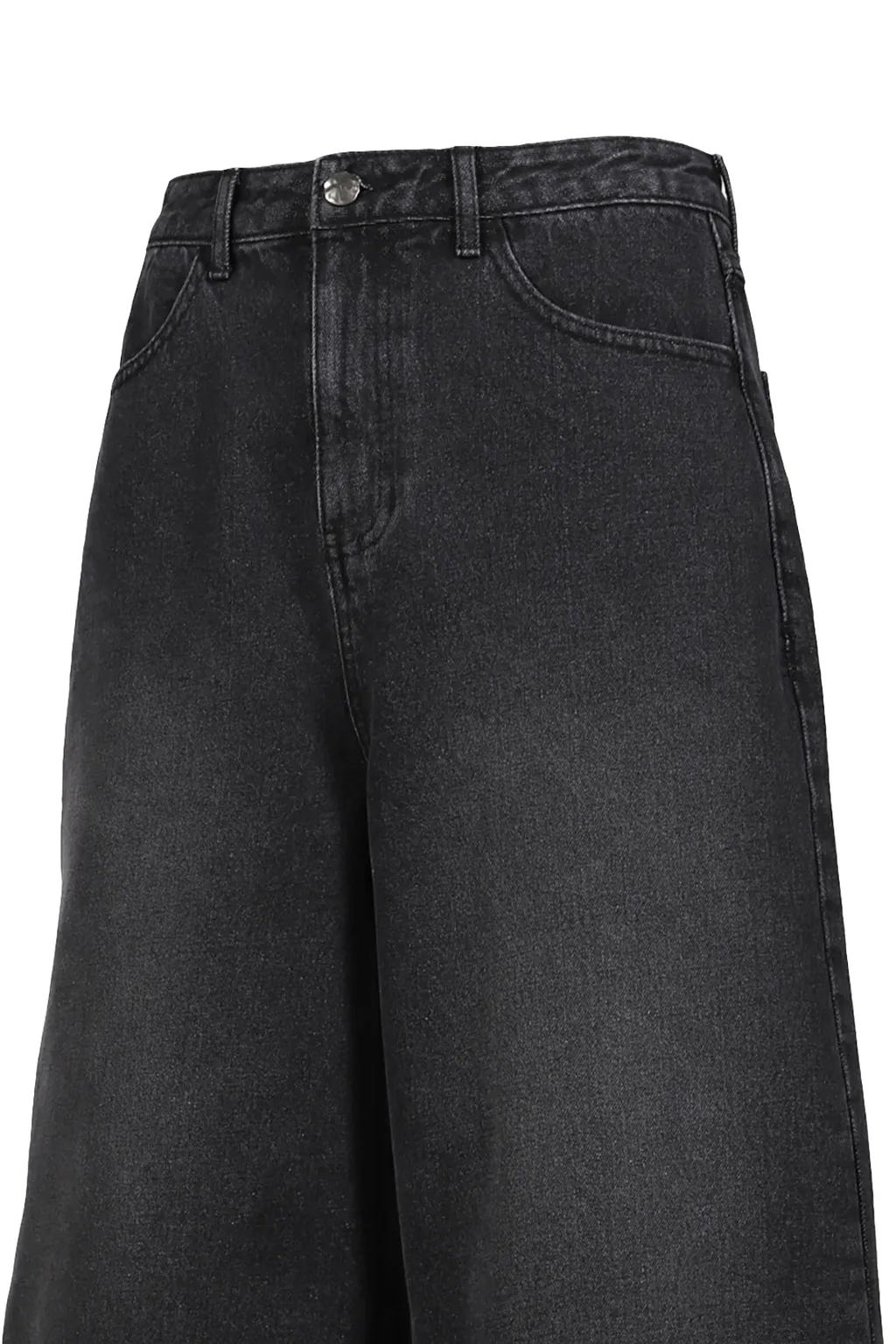 Bermuda Denim Shorts / Black