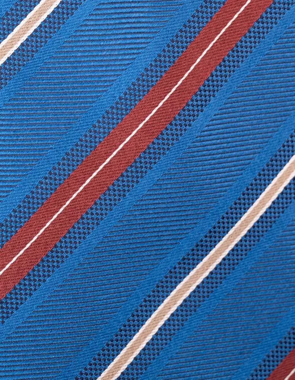 Kiton Striped Satin Tie