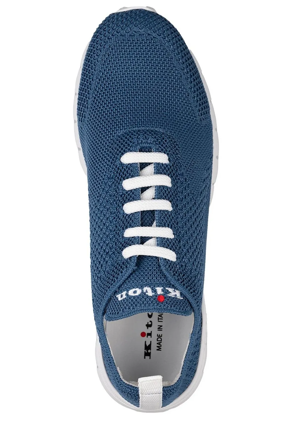 Kiton Knit Lace-Up Sneakers