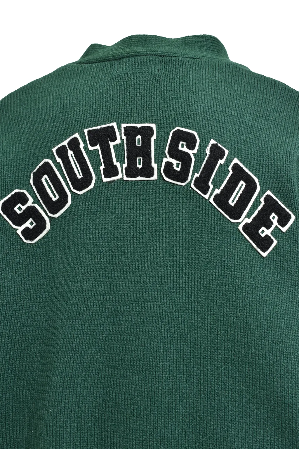 Bh Patch Knit Cardigan / Grn