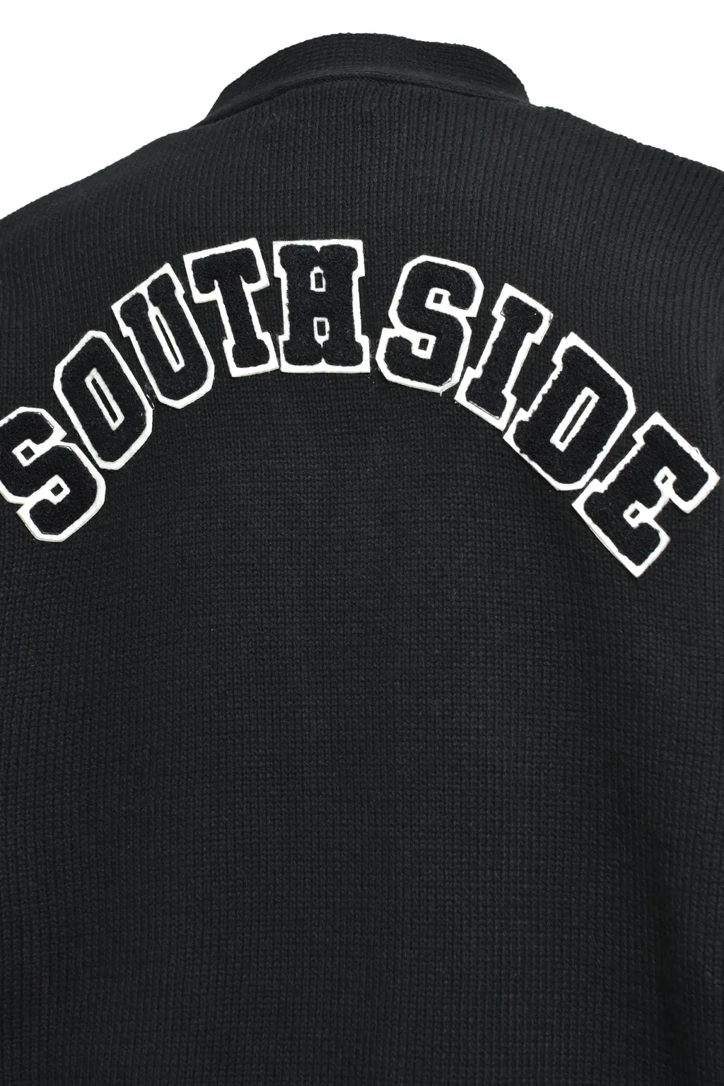 Bh Patch Knit Cardigan / Black