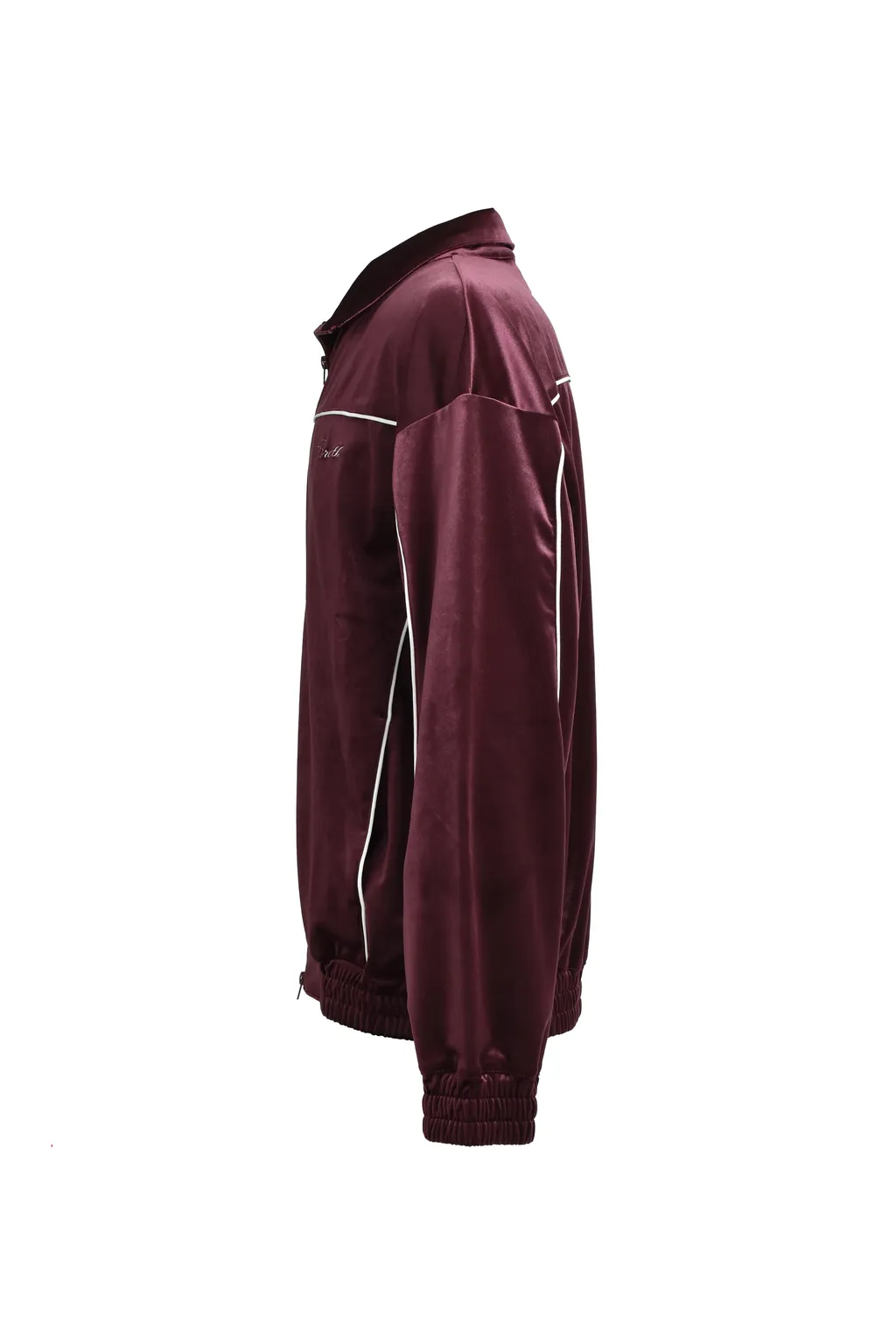 Script Logo Piping Velor Jacket / Bur