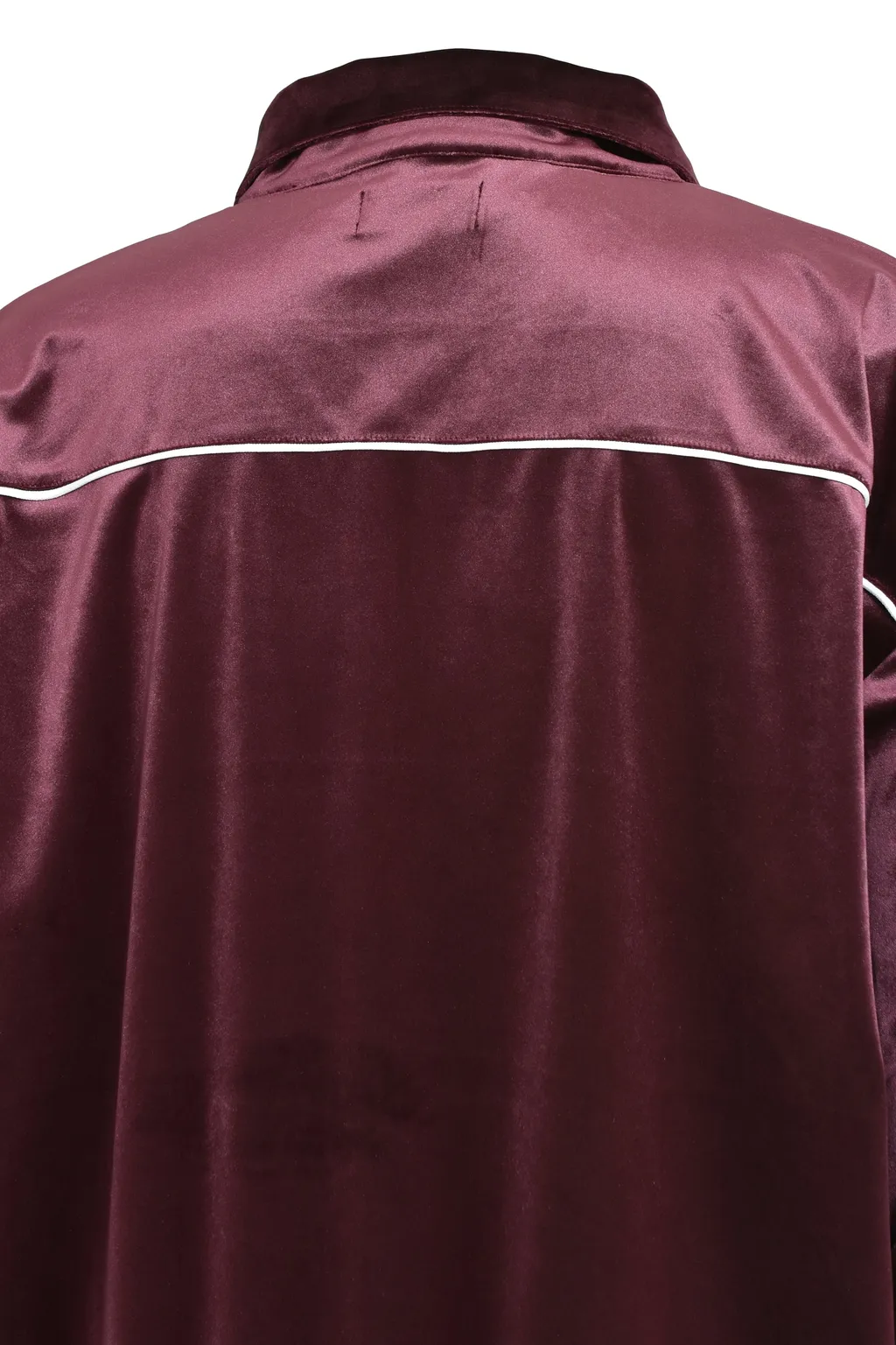 Script Logo Piping Velor Jacket / Bur