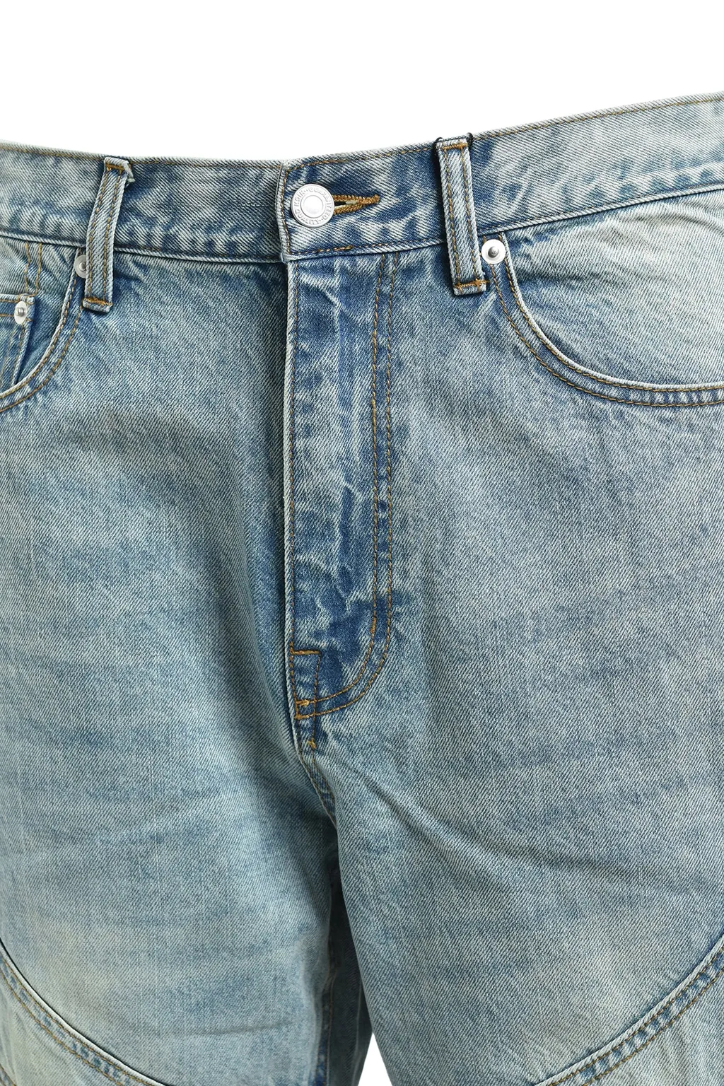 Fade Biker Denim Pants / Ind