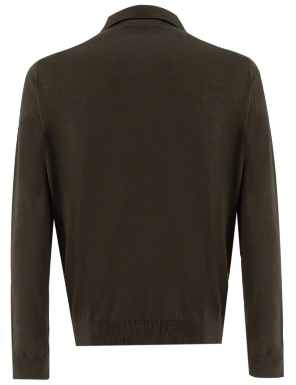 Kiton Half Zipped Polo Shirt