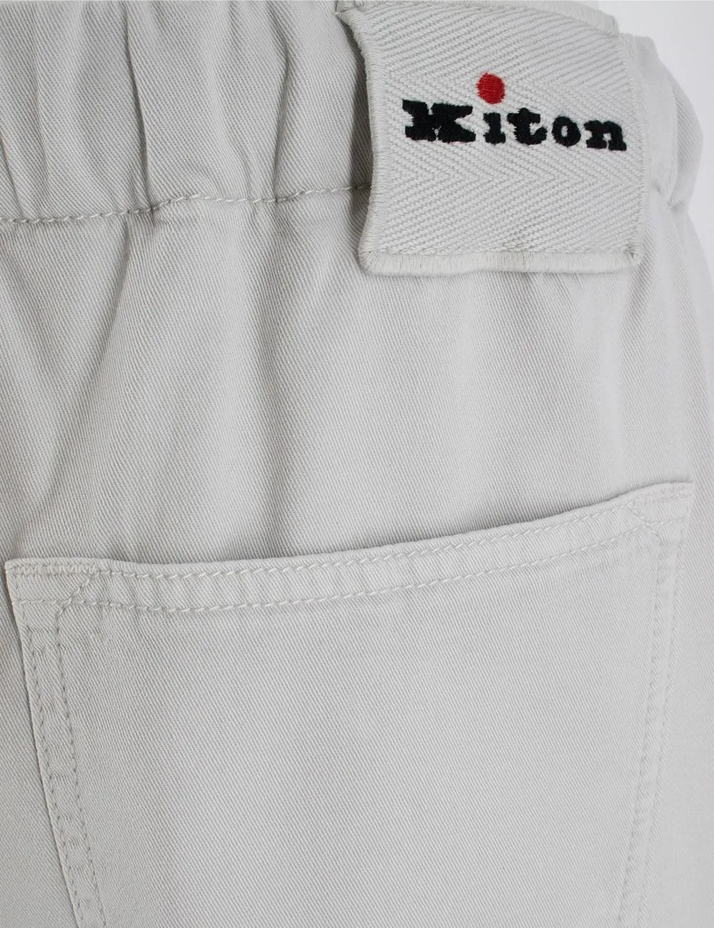 Kiton Drawstring Tailored Pants