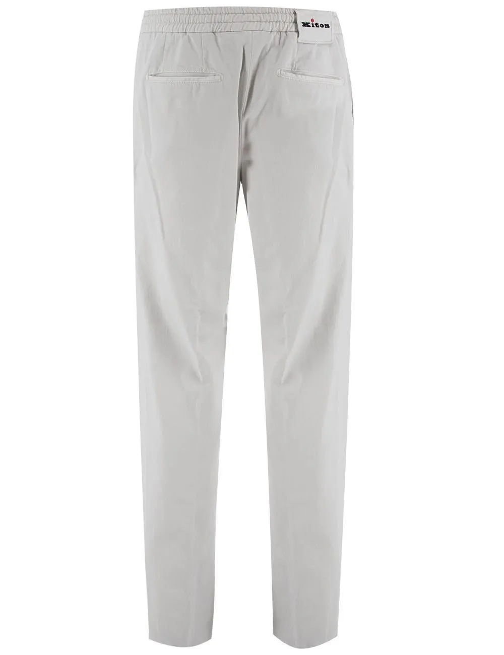 Kiton Elastic-Waist Drawstring Pants