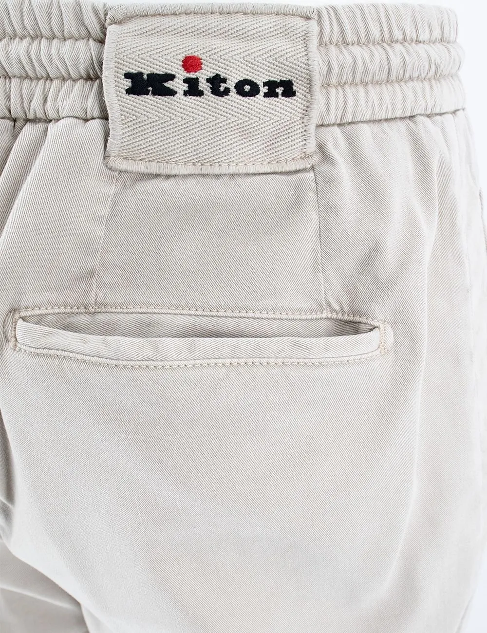 Kiton Drawstring Waist Pants