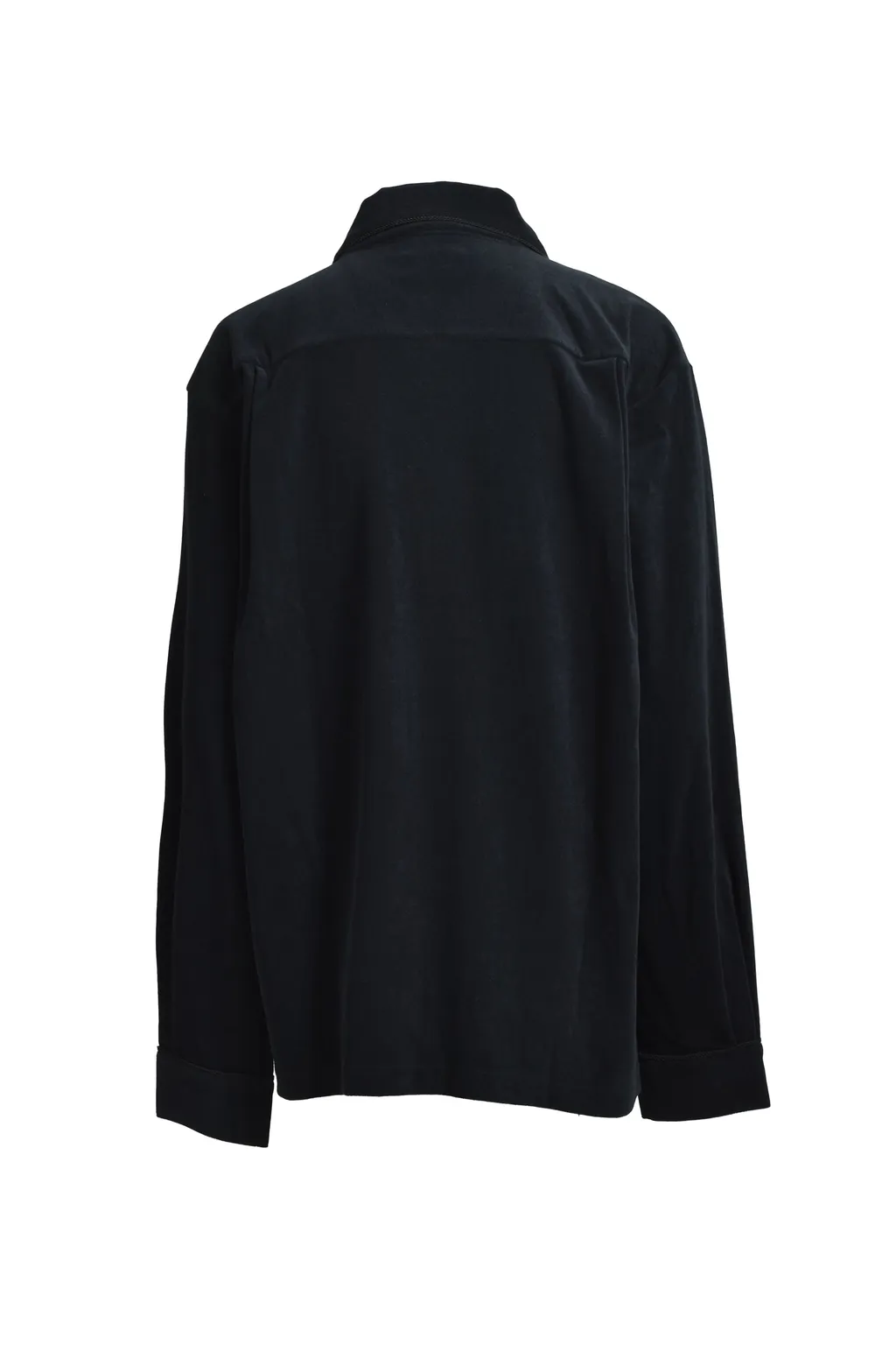 Script Logo Slab Shirt / Black