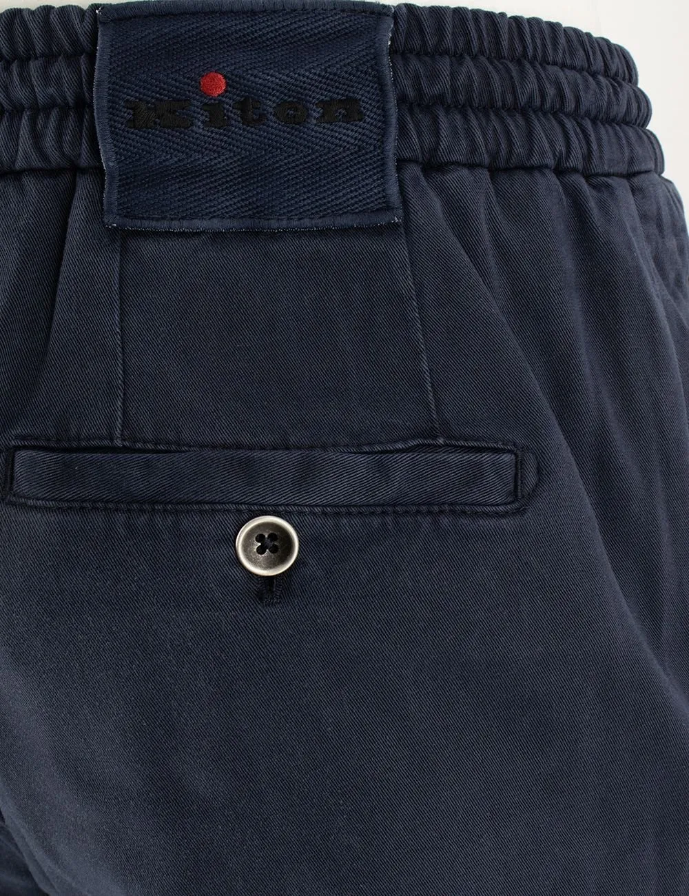Kiton Elastic Waistband Pants