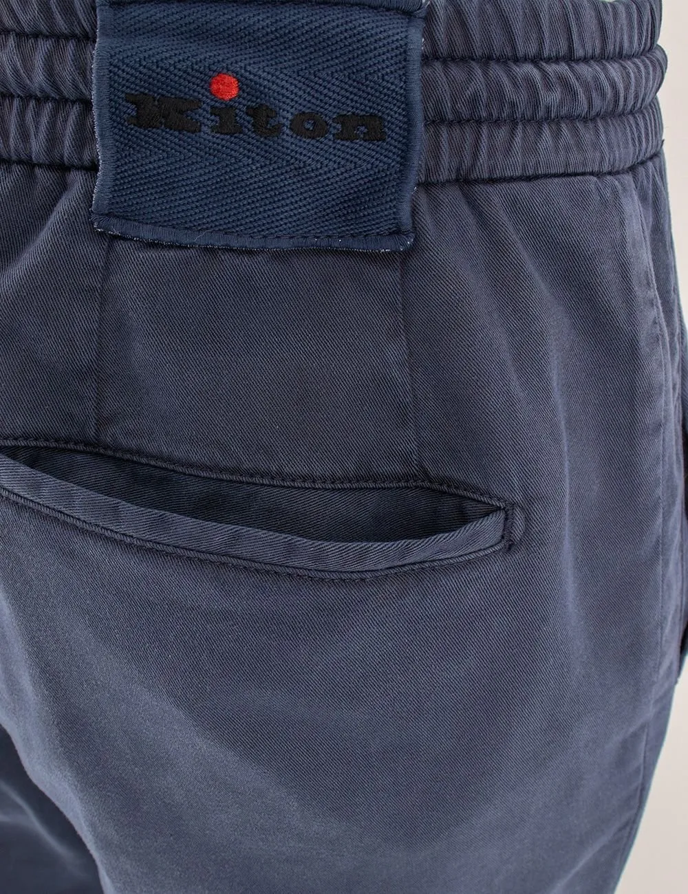Kiton Drawstring Waist Pants