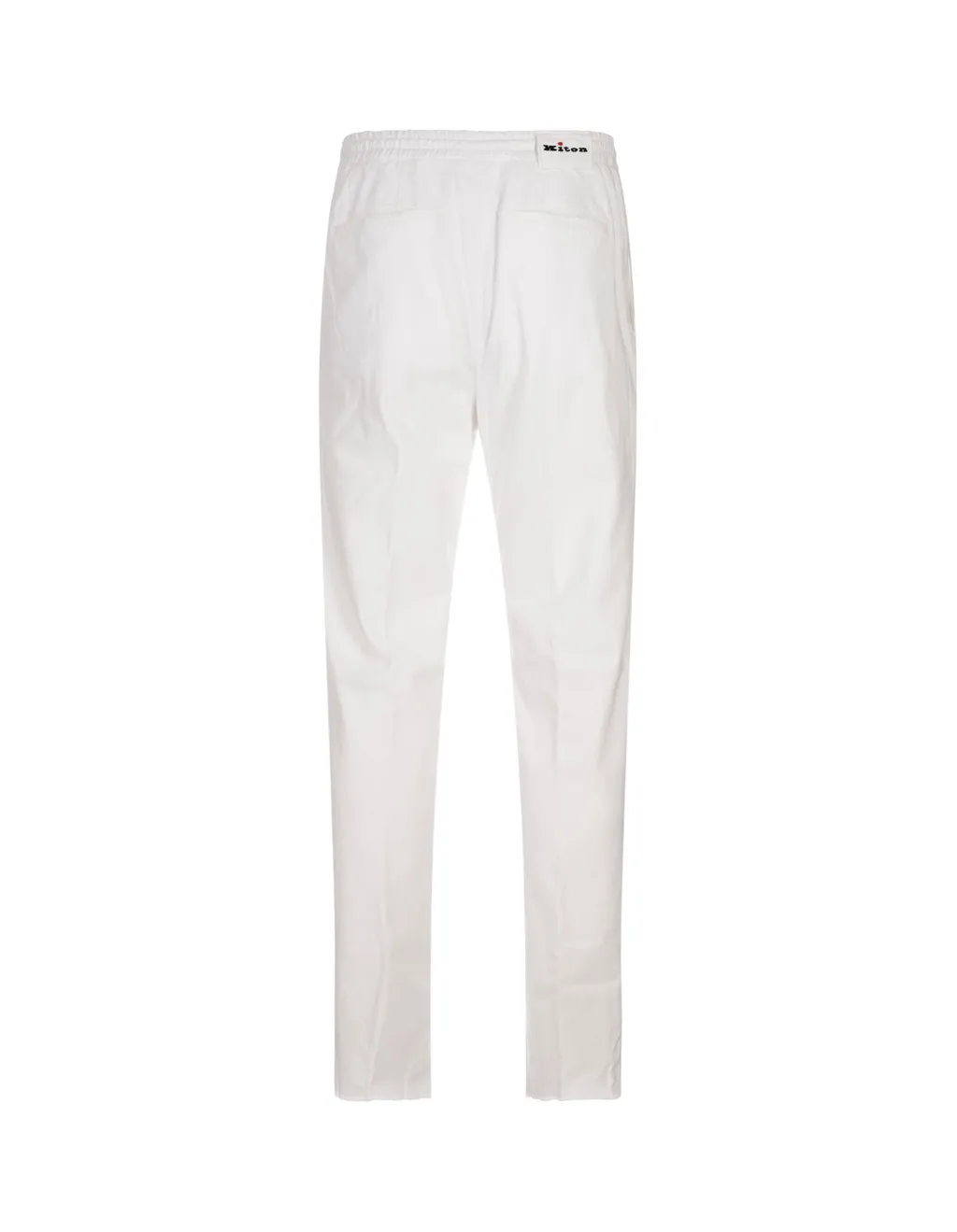Kiton Tapered-Leg Drawstring Trousers